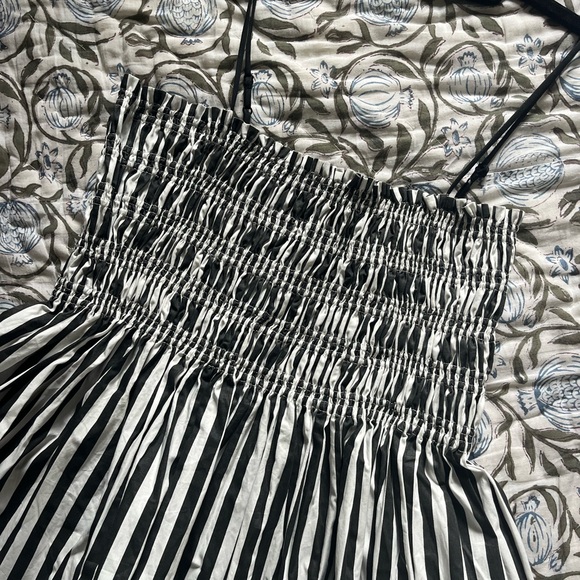 Runway Scout Estelle Maxi Cotton Strapless Dress Small Black - Picture 8 of 10